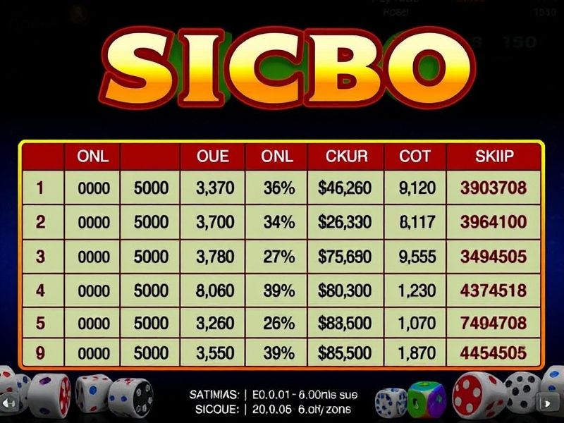 Explore the world of Sicbo at Sicbo Bar – your ultimate destination for Sicbo game rules, expert strategies, live Sicbo reviews, and casino game insights. Learn how to play and win at one of the oldest dice games in modern casinos.